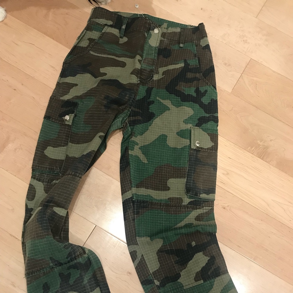 Missguided Camo Trousers-Never Used!